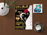 design wedding, birthday, event, party invitation card