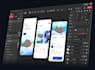design mobile app UI mockup