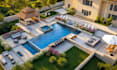 design backyard front yard garden pool patio deck terrace 3d landscape rendering