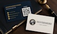 do a modern and professional business card design with stationery design