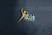 design hand lettering logo initial letter 3d monogram