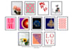 design custom printable wall art poster for etsy