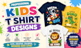 do kids  t shirt design and typography t shirt design