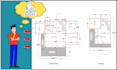 draft professional floor plans using autocad and revit