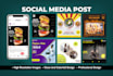 create social media post facebook post instagram post ads