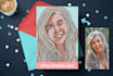 draw a portrait for your greeting card