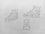 draw sketch and design your dream sneakers