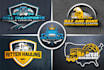 do transport logistic and trucking logo