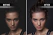 professional skin retouching and beauty photo editing