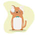 draw a cute cartoon illustration