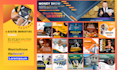 do engaging social media post designs and management for your business