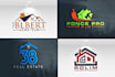 do 3 creative real estate, construction, logo design