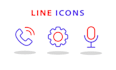 design custom flat icon set in 24 hours