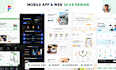 design mobile app or website ui ux and prototype