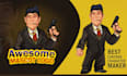 do an awesome cartoon, mascot logo, and character design