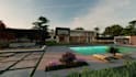 design your villa house, 3d rendering and 2d plans