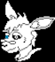 make undertale themed battle sprite art