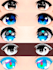 custom eye textures for your vroid studio and mmd models
