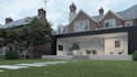 do a photorealistic exterior rendering