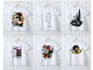 create a unique custom t shirt design