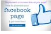 do organic promotion of your facebook page or group