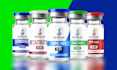 do product label design for vial label, peptide and  sarms