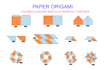 fold, illustrate origami, paper craft, instruction manual