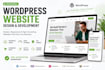 create modern responsive wordpress website with premium design