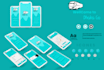 design unique UI UX for mobile app and website