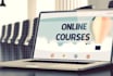 be course creation writer, write online course content