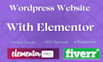 design, redesign, clone, wordpress website using elementor pro