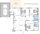 architectural floor plan and city permit drawing in autocad