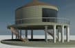 draw architecture plan, 3d model, and render by revit