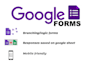 create online forms, survey forms,  questionnaires using google form