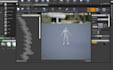 rig 3d character in blender or maya for animation, unreal, unity