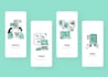 create unique hand drawn illustrated icons for digital and brand
