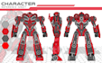 draw mecha and robot reference sheet gundam character design