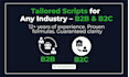 write b2b b2c cold calling, telemarketing script