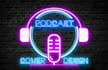 unique podcast cover art