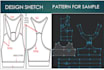 create propositional garments pattern with grading for production