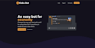 make your python discord bot a web dashboard or a website