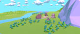 design low poly terrains or maps for unity 3d game level