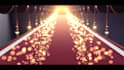 create luxury 3d red carpet logo intro