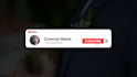 create youtube subscribe popup animation