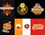 create food, restaurant, and fast food logo