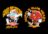 create cartoon character for sticker or tshirt
