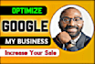 optimize google my business listing for local seo gmb ranking