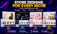 design a modern wordpress woocommerce online store website