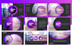 design professional business brochure with infographics