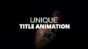 do text, title animation and  transparent lower thirds